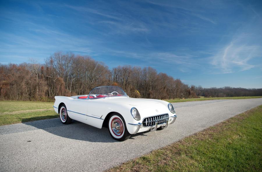  Chevrolet Corvette Polo White 1954 года  (фото 24 из 40)